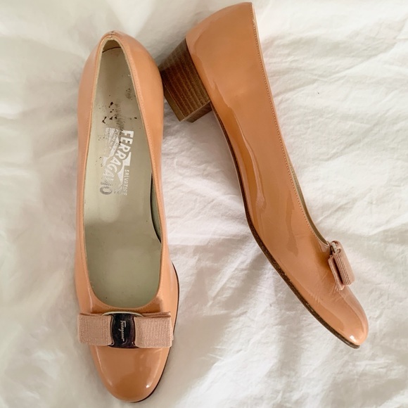 Salvatore Ferragamo Shoes - Ferragamo Patent Leather Heels